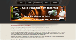 Desktop Screenshot of geldverdienen-ebook.com