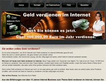 Tablet Screenshot of geldverdienen-ebook.com